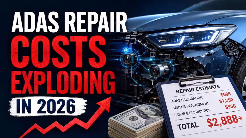 adas-repair-cost-explosion-2026-why-your-smart-car-costs-up-to-4x-more-to-fix-how-it-hits-your-insurance-premium