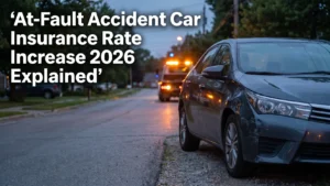 At-Fault Accident Car Insurance Rate Increase 2026 Explained