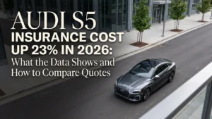 Audi S5 Insurance Cost Up 23% in 2026: What the Data Shows and How to Compare Quotes