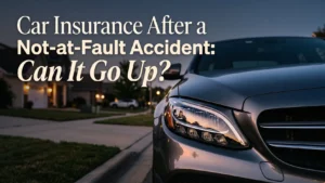 Car Insurance After a Not-at-Fault Accident: Can It Go Up? 