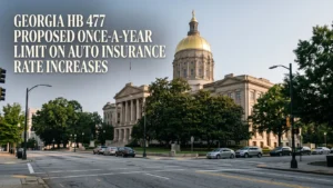 Georgia HB 477: Proposed Once-a-Year Limit on Auto Insurance Rate Increases