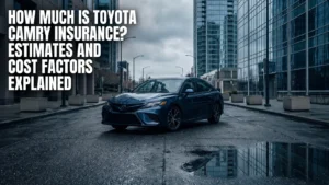 How Much Is Toyota Camry Insurance? 2026 Estimates and Cost Factors Explained